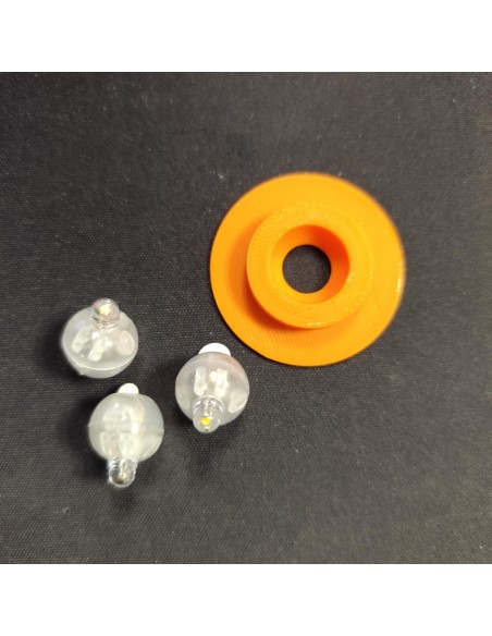 Seti - podstawka i 3 diody led do słoneczka