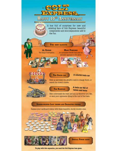 Colt Express Happy 10th Anniversary Promo Box