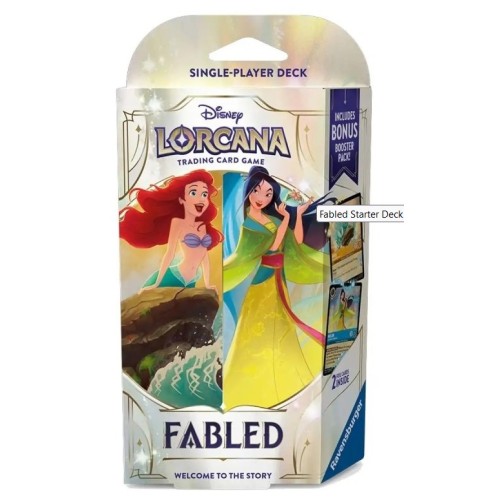 Disney Lorcana (Set09) starter deck set B Amb&Sha