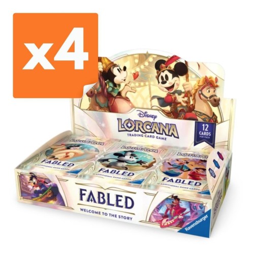 Disney Lorcana (Set09) (4szt) Case (4x24boostery)