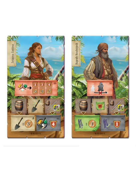 Piraci z Maracaibo: Kapitanowie