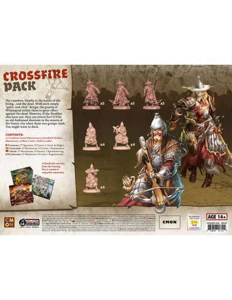 Zombicide: Biała Śmierć - Pakiet Kuszników