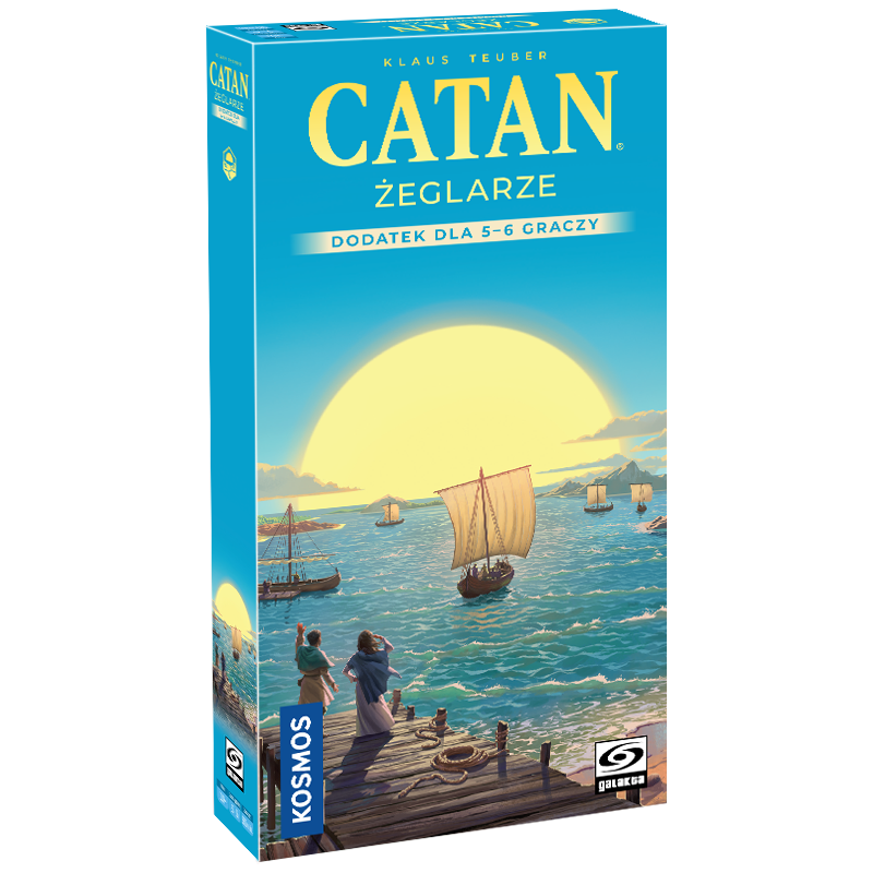 CATAN - Żeglarze - dodatek 5/6 (2025)
