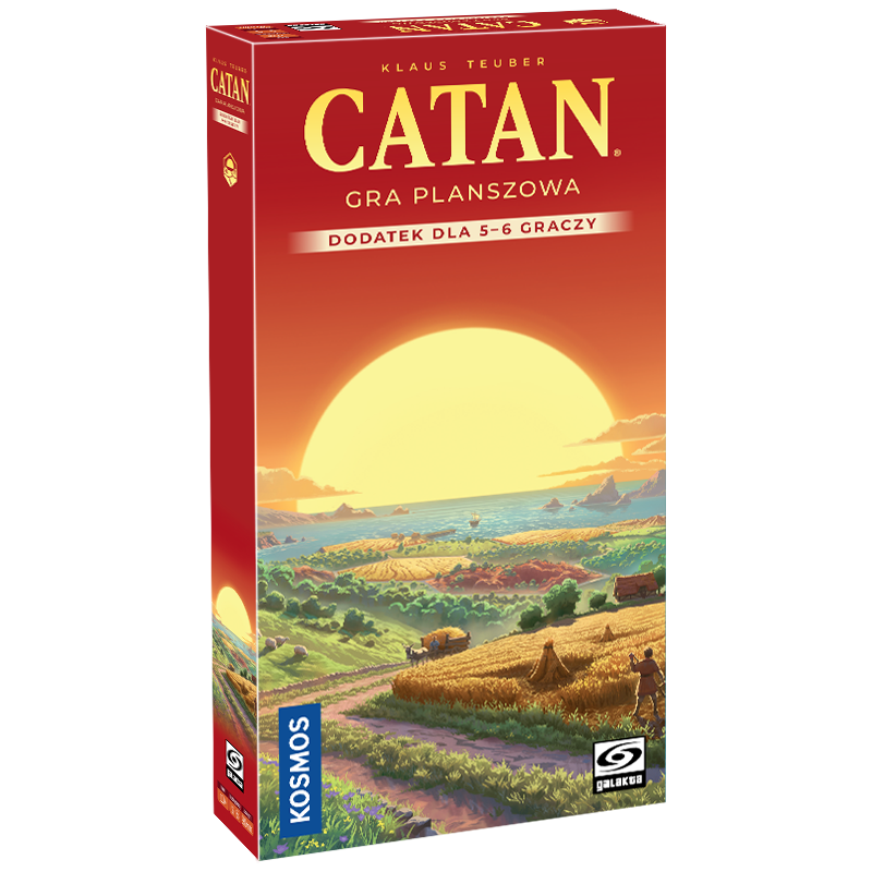 CATAN - Gra Planszowa - dodatek5/6 (2025)
