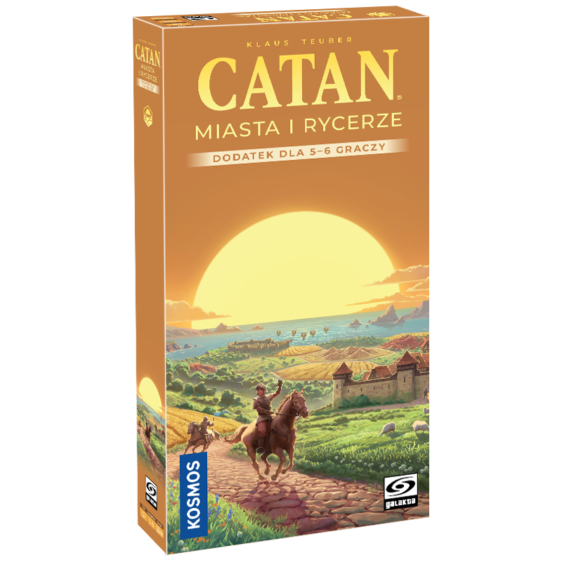 CATAN: Miasta i Rycerze - dodatek 5/6 graczy(2025)