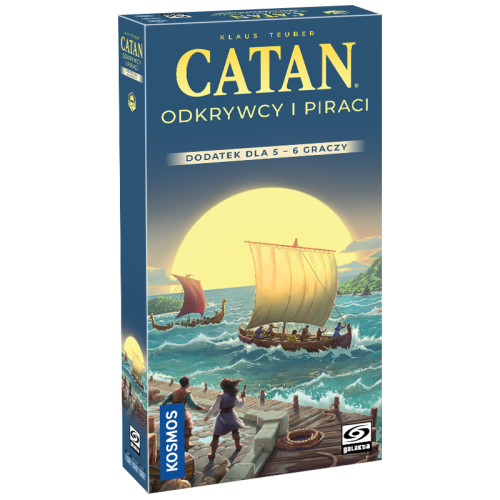 CATAN - Odkrywcy i Piraci - dodatek 5/6 (2025)