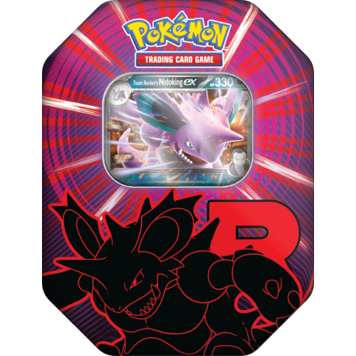 Pokémon TCG: Team Rocket Tin - Nidoking ex