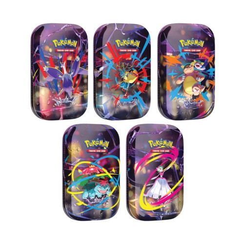 Pokémon TCG: Mega Heroes Mini Tin – Zestaw (5 wzorów)