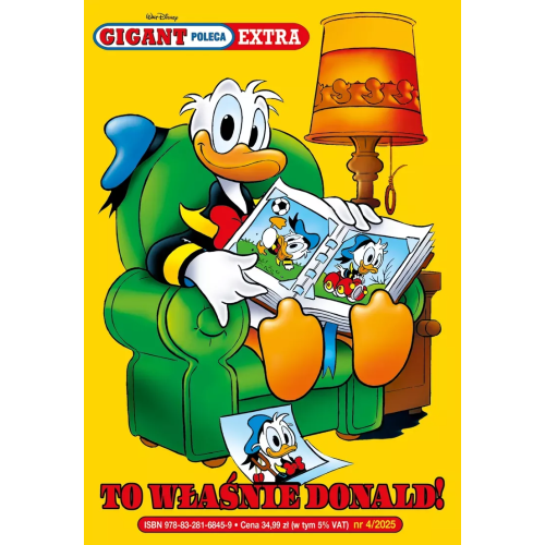 Gigant Poleca Extra. To właśnie Donald! Tom 4/2025.