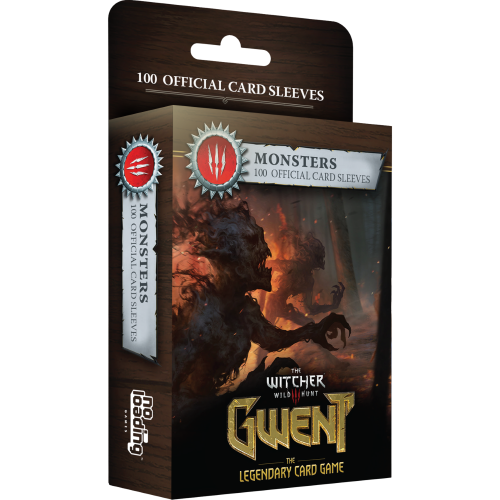 Gwent(Gwint): The Legendary Card Game - Sleeves - Monsters