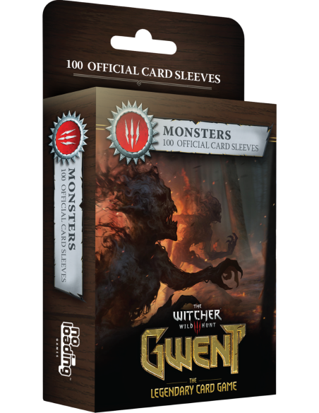 Gwent(Gwint): The Legendary Card Game - Sleeves - Monsters