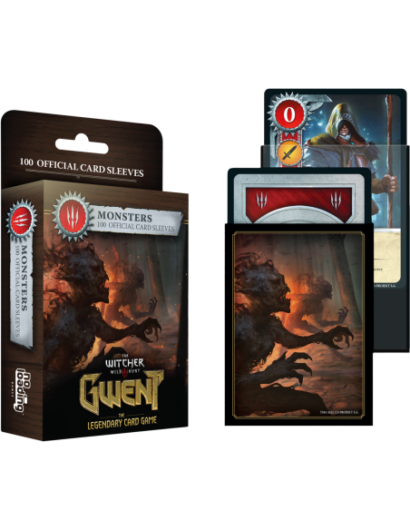 Gwent(Gwint): The Legendary Card Game - Sleeves - Monsters