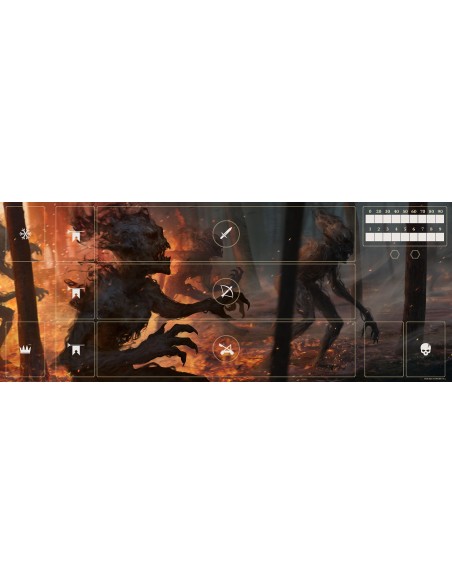 Gwent(Gwint): The Legendary Card Game - Playmat - Nilfgaard