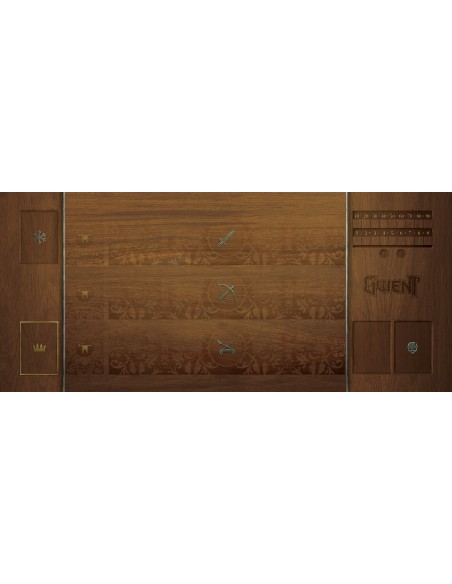 Gwent(Gwint): The Legendary Card Game - Playmat - Generic Wood