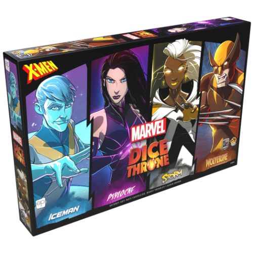 Marvel Dice Throne: X-Men - Box 1 (ICEMAN, PSYLOCKE, STORM, WOLVERINE)