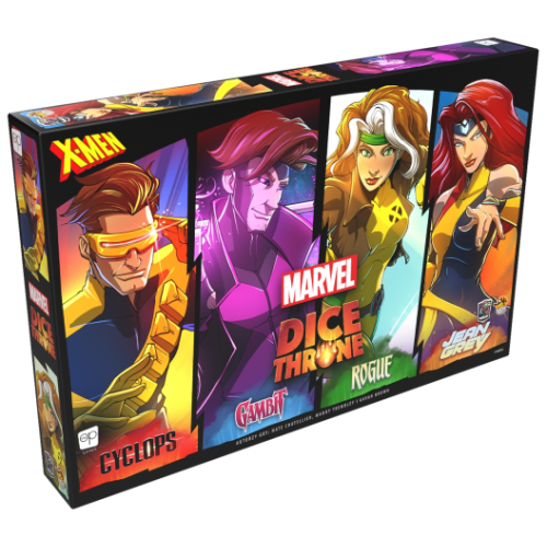 Marvel Dice Throne: X-Men - Box 2 (CYCLOPS, GAMBIT, JEAN GRAY, ROGUE)