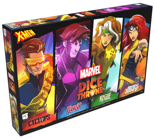 Marvel Dice Throne: X-Men - Box 2 (CYCLOPS, GAMBIT, JEAN GRAY, ROGUE)
