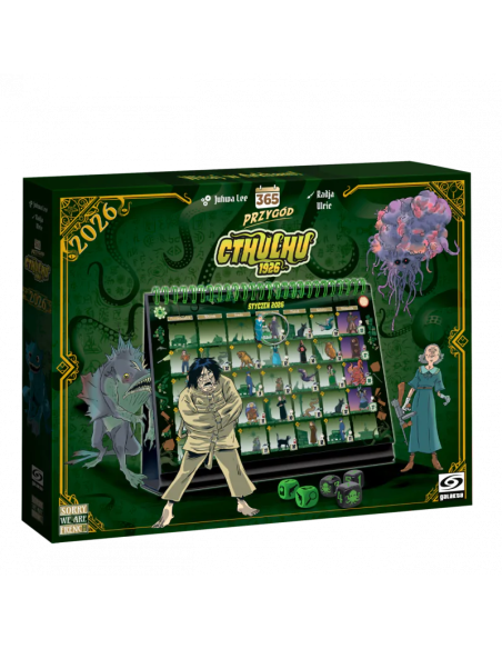 Kalendarz 2026: 365 przygód - Cthulhu