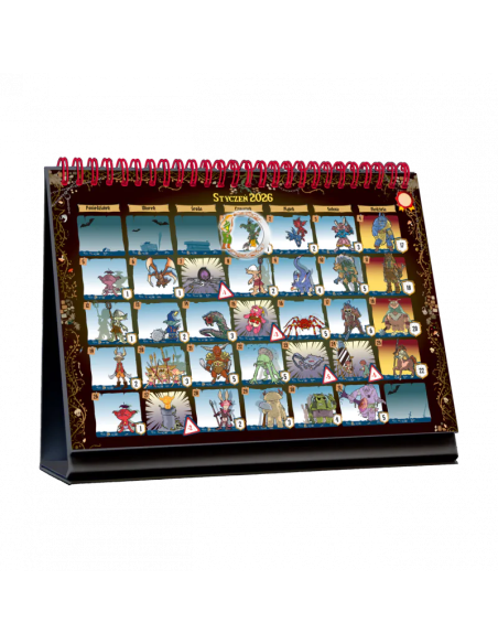 Kalendarz 2026: 365 dni przygody - Loch