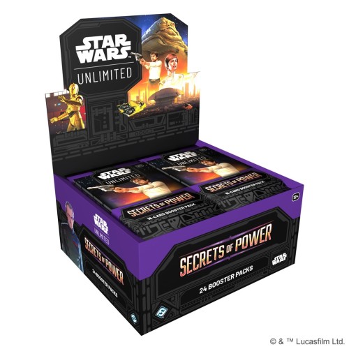 Star Wars: Unlimited Card Game - Secrets of Power - Booster Box