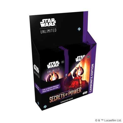 Star Wars: Unlimited Card Game - Secrets of Power - Carbonite Booster Box