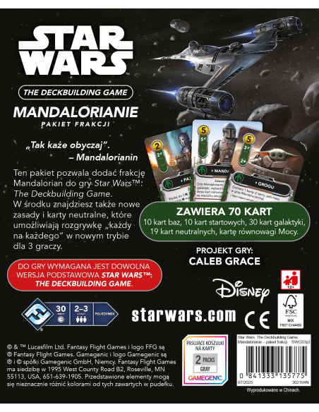 Star Wars: The Deckbuilding Game - Mandalorianie