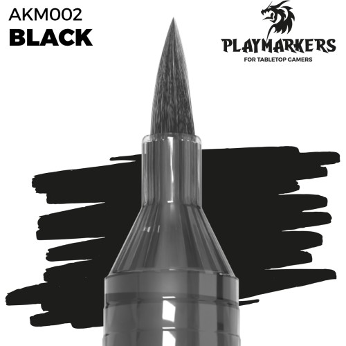 AK Interactive: Playmarkers - Black