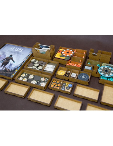 reDrewno Insert pasujący do dodatku Scythe: Fenris Powstaje