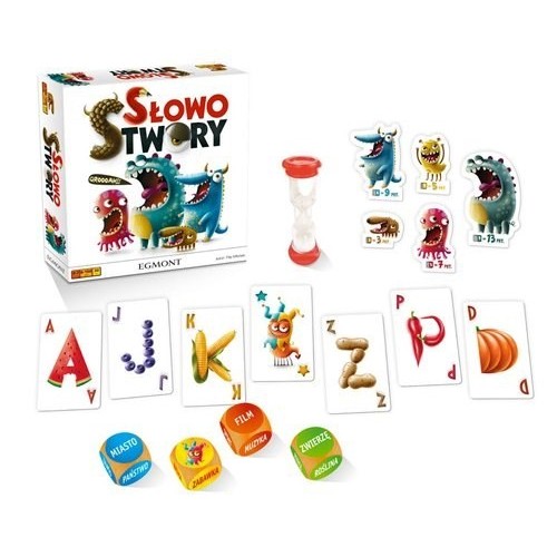 Słowo Stwory Dla dzieci Egmont