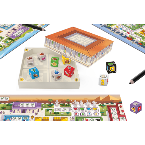 7 Cudów Świata: Gra kościana