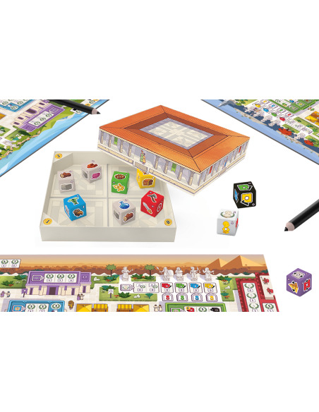 7 Cudów Świata: Gra kościana