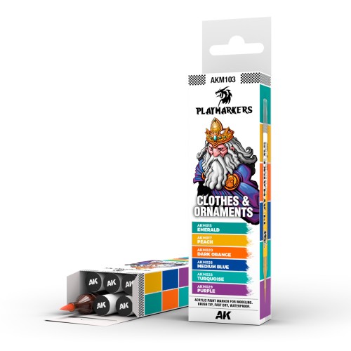 AK Interactive: Playmarkers - Clothes & Ornaments