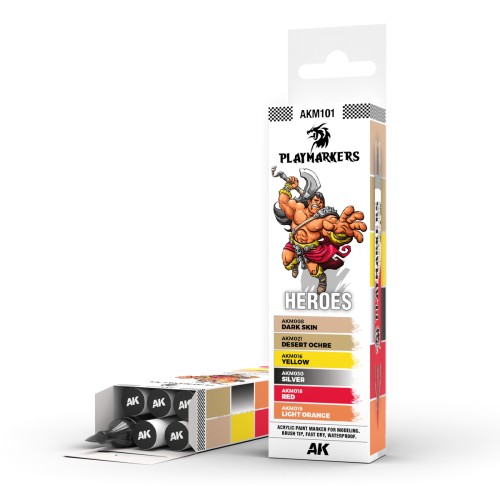 AK Interactive: Playmarkers - Heroes
