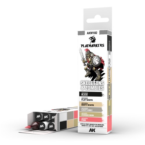 AK Interactive: Playmarkers - Skeletons & Zombies