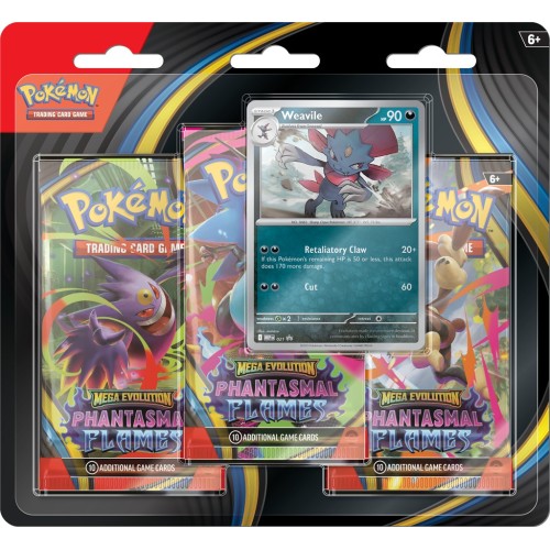 Pokémon TCG: Phantasmal Flames – 3PK...
