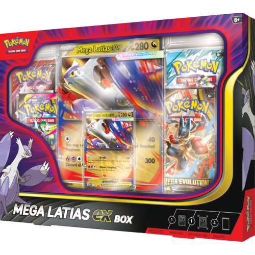 Pokémon TCG: Mega Latias ex Box