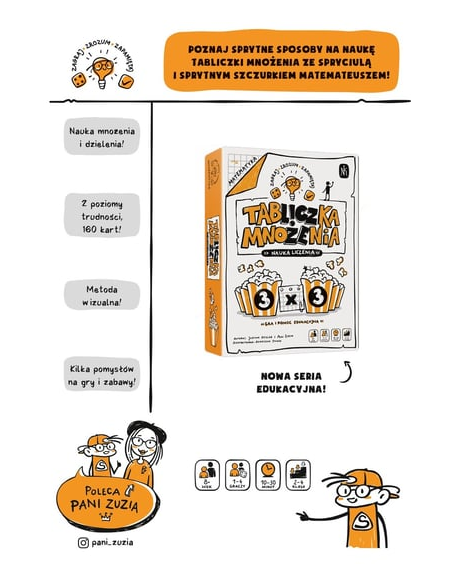 Tabliczka mnożenia. Nauka liczenia