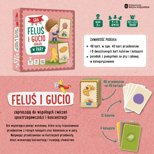 Feluś i Gucio grają w pary