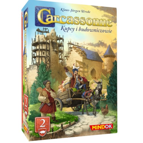 CARCASSONNE PL 3 ED. 2. KUPCY I BUDOWNICZOWIE