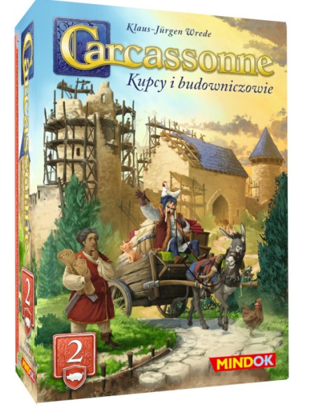 CARCASSONNE PL 3 ED. 2. KUPCY I BUDOWNICZOWIE