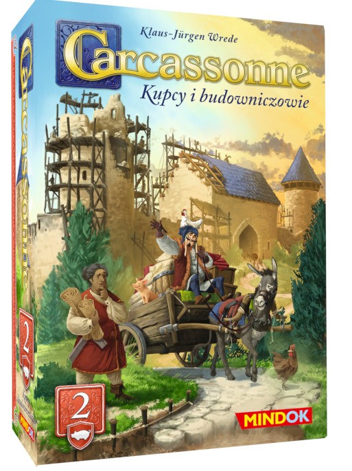 CARCASSONNE PL 3 ED. 2. KUPCY I BUDOWNICZOWIE