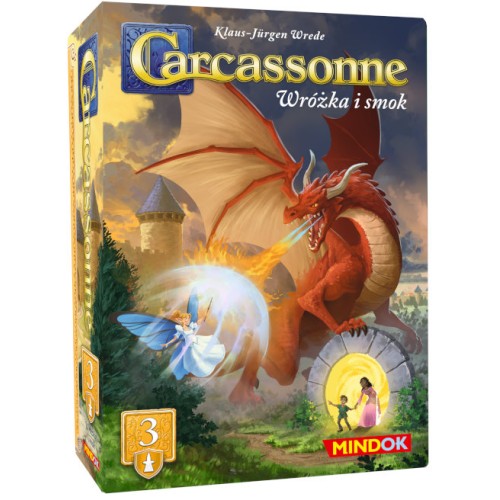 CARCASSONNE PL 3 ED. 3.WRÓŻKA I SMOK