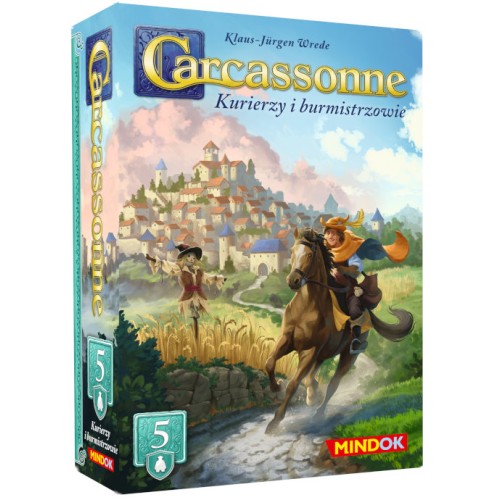 CARCASSONNE PL 3 ED. 5. KURIERZY I BURMISTRZOWIE