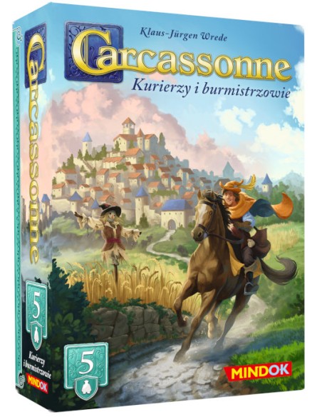 CARCASSONNE PL 3 ED. 5. KURIERZY I BURMISTRZOWIE