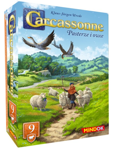 CARCASSONNE PL 3 ED. 9. PASTERZE I OWCE