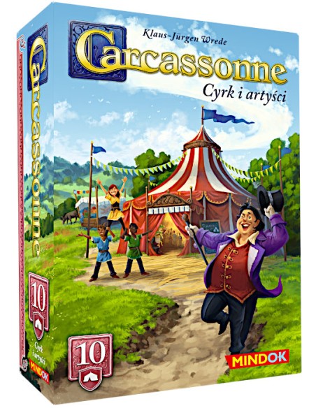 CARCASSONNE PL 3 ED. 10. CYRK I ARTYŚCI