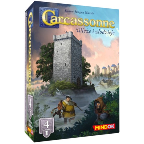 CARCASSONNE PL 3 ED. 4. WIEŻE I ZŁODZIEJE