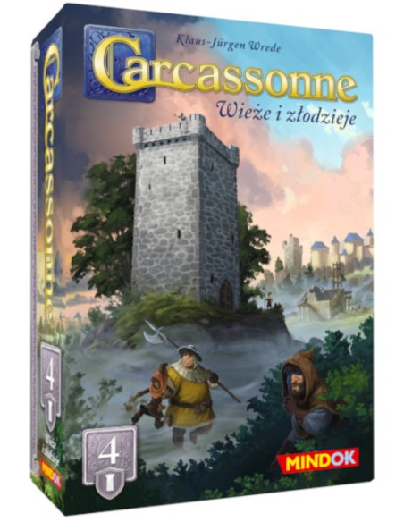 CARCASSONNE PL 3 ED. 4. WIEŻE I ZŁODZIEJE