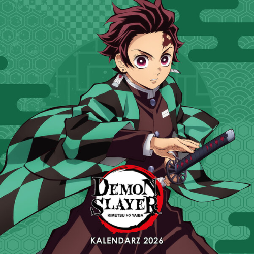 Kalendarz ścienny 2026 Demon Slayer