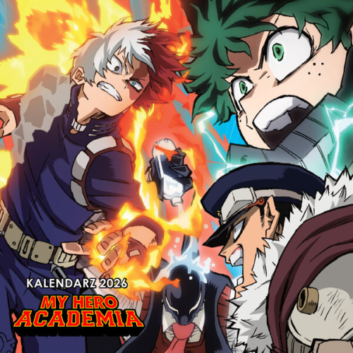 Kalendarz ścienny 2026 My Hero Academia